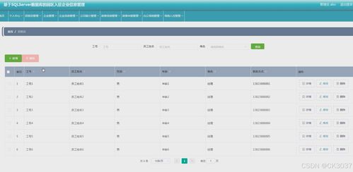 springboot计算机毕业设计基于sqlserver数据库的园区入驻企业信息管理 程序 源码 数据库 调试部署 开发环境